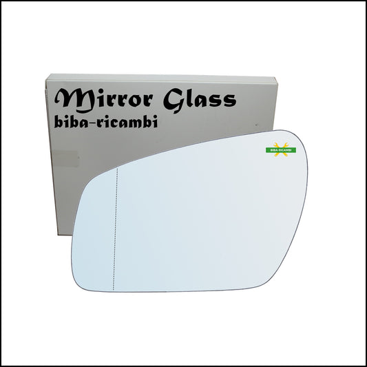 Aspherical Chrome Rear View Mirror Glass Left Driver Side For Ford Focus II (DA) only from 2004-2006