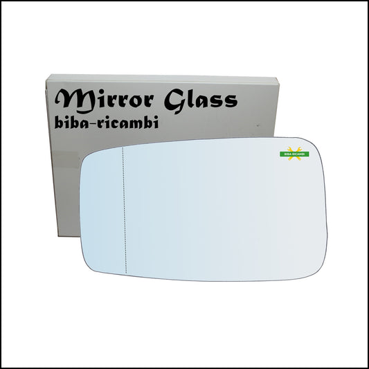 Aspherical Chrome Rear View Mirror Glass Left Driver Side For Seat Toledo I (1L) from 1991-1999