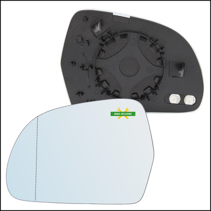 V. Aspherical Heated Mirror Plate Left Driver Side For Audi Q3 I (8UB) from 2011-2018