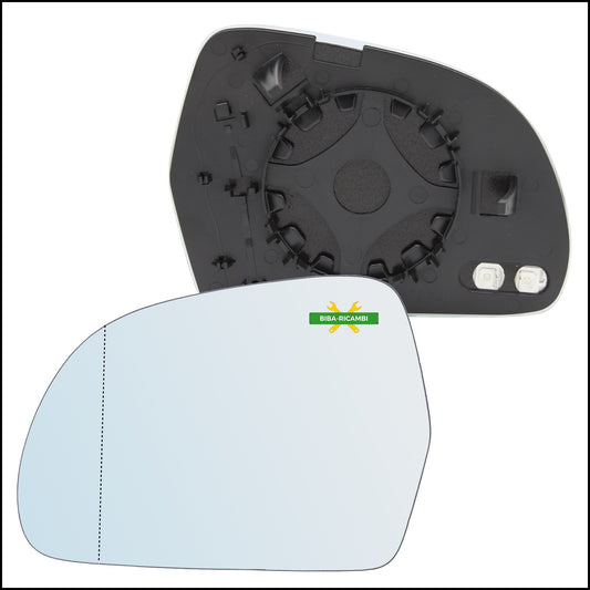 Piastra Retrovisore Asferica Termica Lato Sx-Guidatore Per Audi Q3 I (8UB) dal 2011-2018