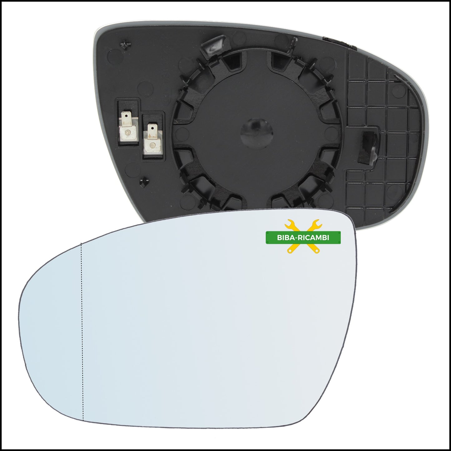 Aspherical Thermal Rearview Mirror Plate Left Driver Side For Hyundai i20 (GB) from 2015&gt;