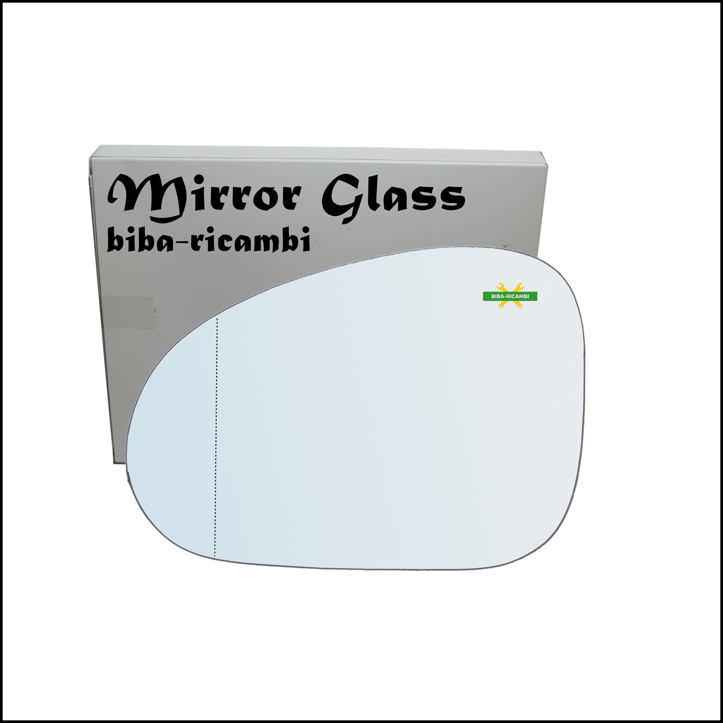 Aspherical Rearview Mirror Glass Left Driver Side For Chevrolet Matiz (M200) from 2005&gt;