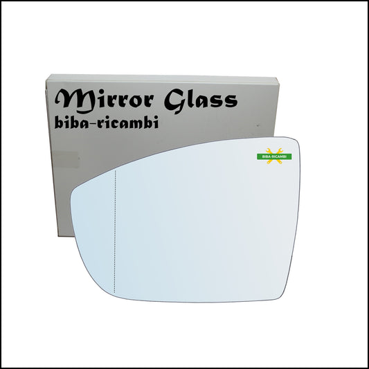 Aspherical Rearview Mirror Glass Left Driver Side For Ford C-max II (DXA) from 2010&gt;