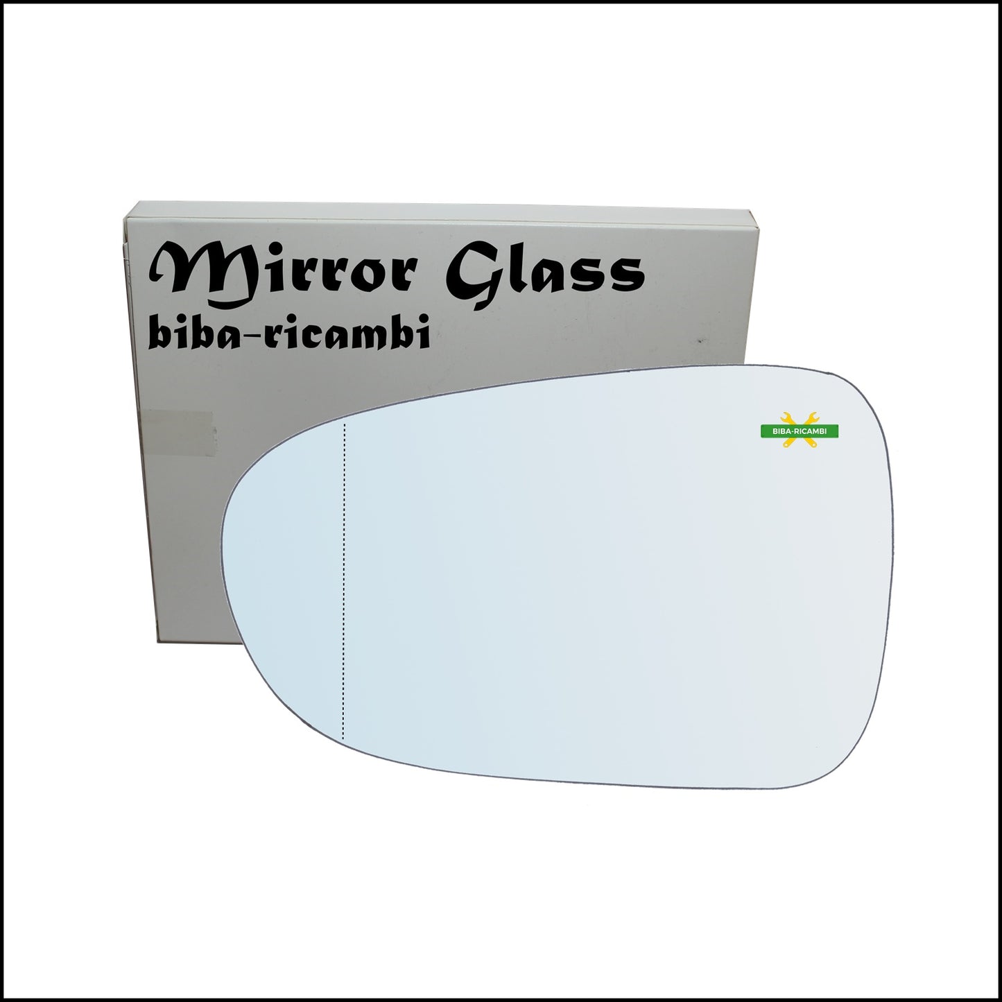 Aspherical Rearview Mirror Glass Left Driver Side For Seat Alhambra I (7V8) from 1996-2000