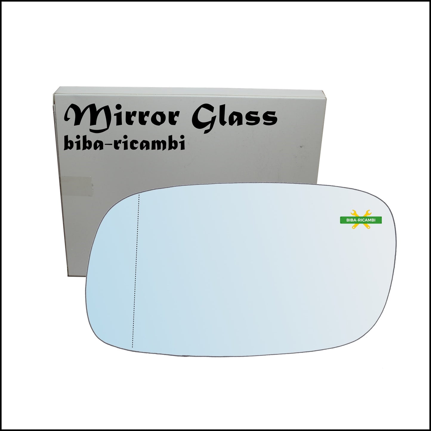 Aspherical Rearview Mirror Glass Left Driver Side For Opel Calibra (C89) from 1989-1997