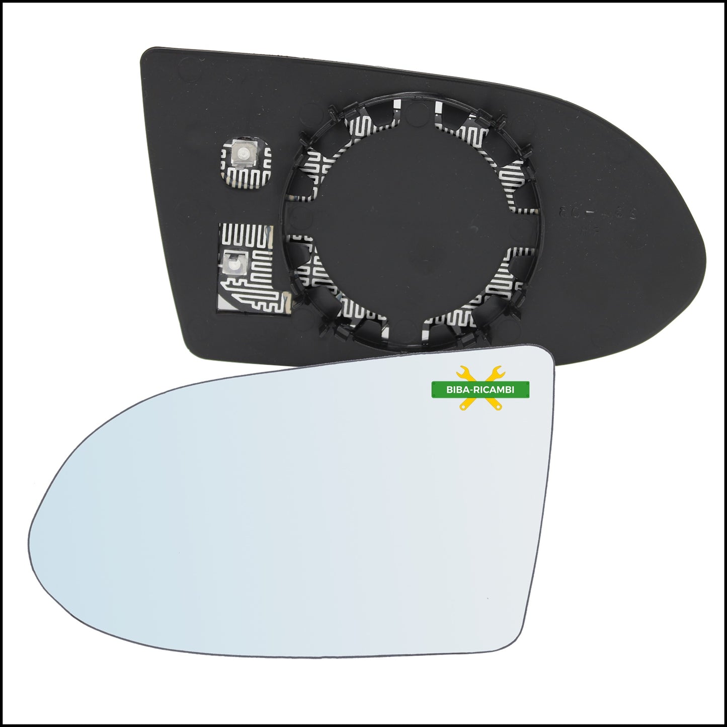 Heated Mirror Plate Left Driver Side For Opel Zafira A (T98) from 1999-2005