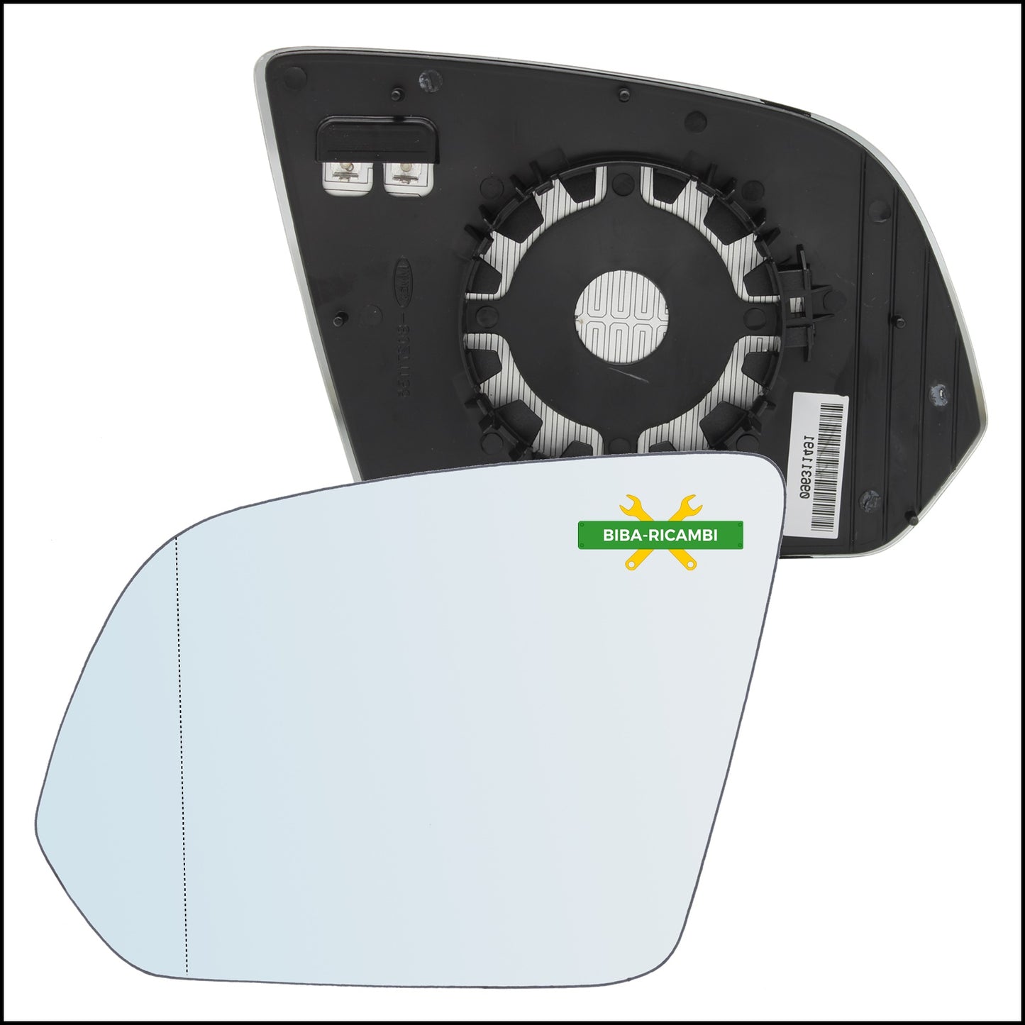 Piastra Retrovisore Termica Asferica Lato Sx-Guidatore Per Mercedes Vito III (W447) dal 2014&gt;