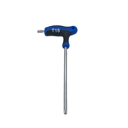 Chiave T Impronta Torx Con Impugnatura Manico T15 | Lunghezza 140 mm BIBA-RICAMBI