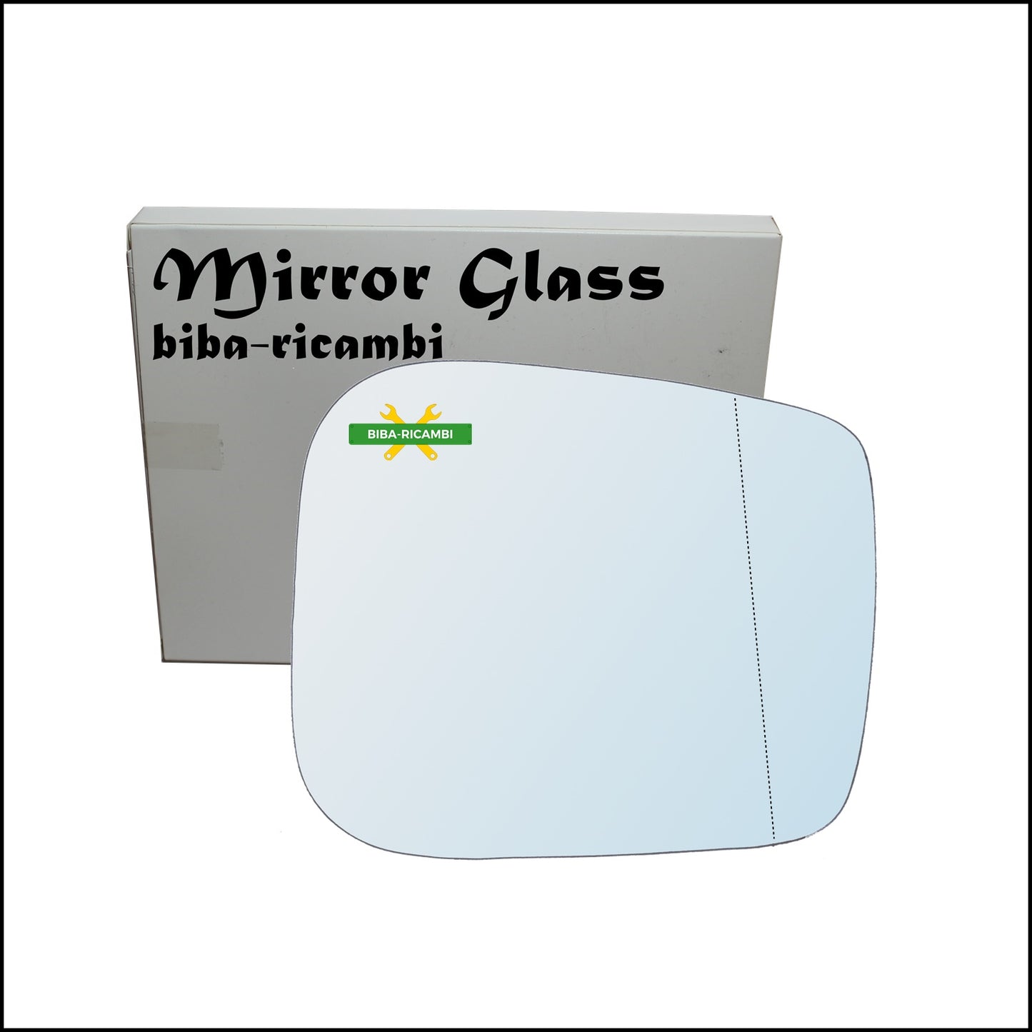 Aspherical Rearview Mirror Glass Right Side - Passenger For Tata Xenon from 2006&gt;