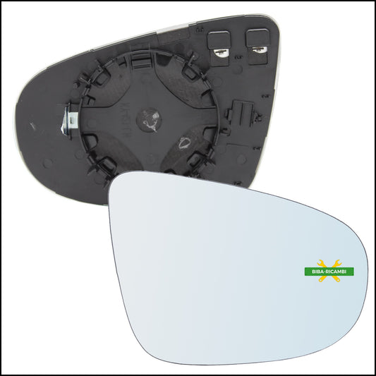 Heated Mirror Plate Right Side - Passenger For Volkswagen Golf VI from 2008-2012