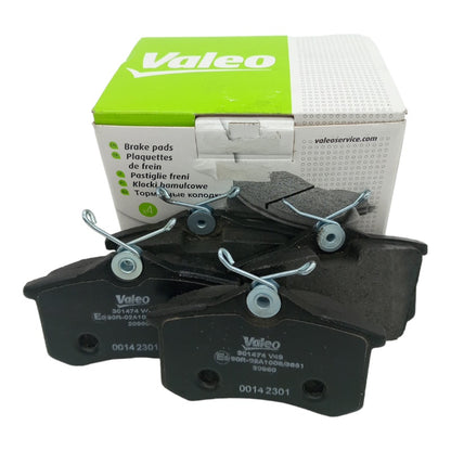 Kit 4 Rear Brake Pads Compatible For Audi TT (8J) from 2008-2014