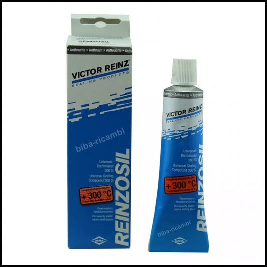 Mastice professionale nero siliconico per guarnizioni 70 ml