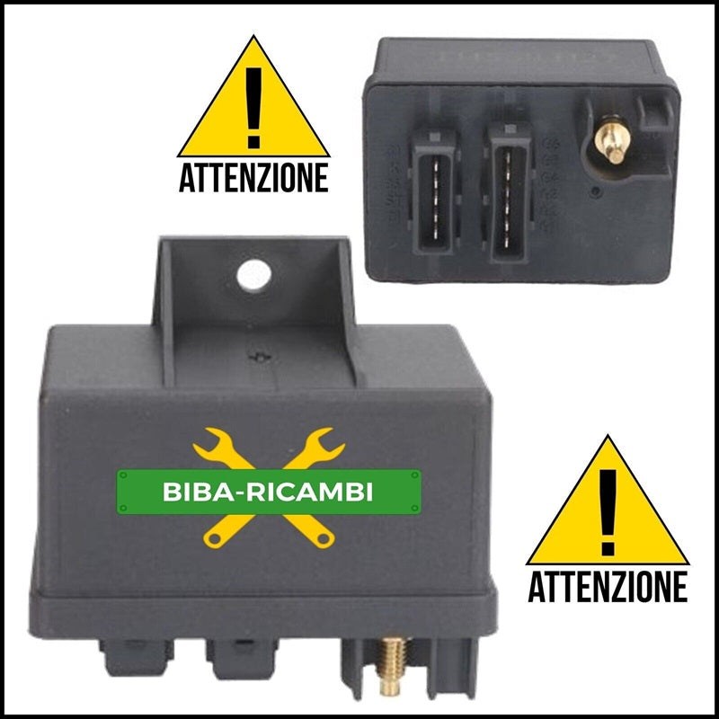 Centralina Candelette Compatibile Per Alfa 147 1.9 JTDM 125KW Mot. 937 A6.000 BIBA-RICAMBI