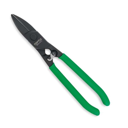 American Style Sheet Metal Shears Narrow Straight Blades | Toptul Brand