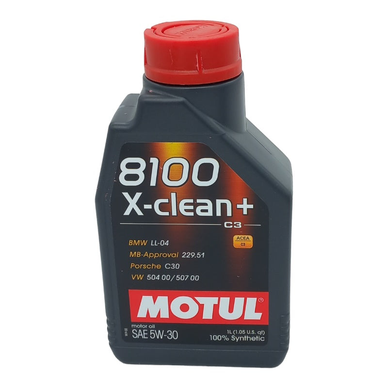 Motul 8100 X-Clean Gen2 5W-40 Acea C3 Full Synthetic BIBA-RICAMBI