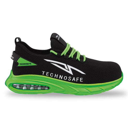 Scarpe Antifortunistiche Da Lavoro Verde Shock Taglia 40