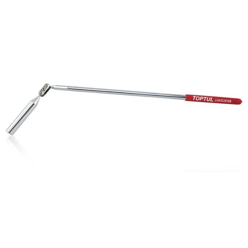 Telescopic Magnetic Pickup Mirror Length 417-680mm | Brand Toptul