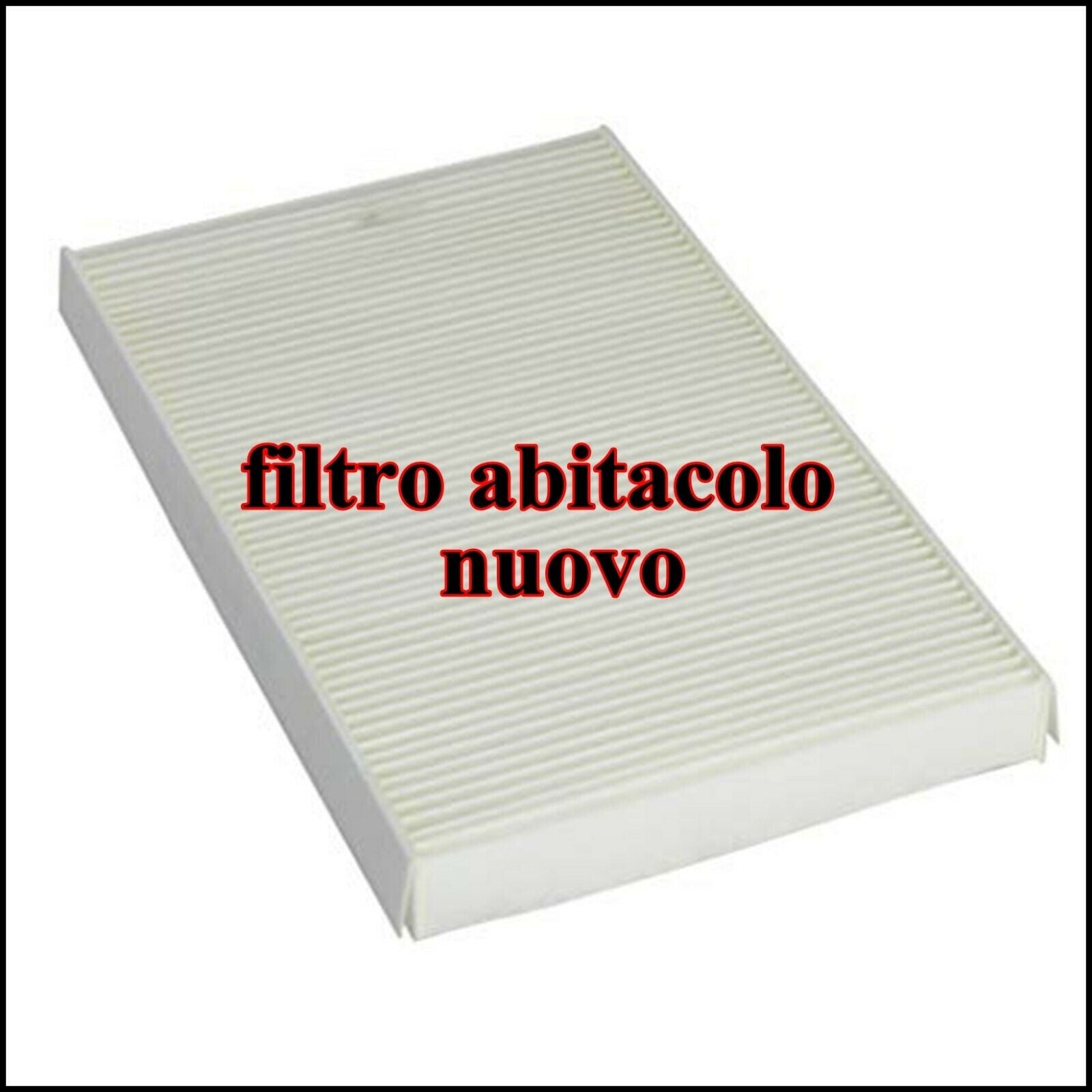 A. Filtro Aria Antipolline Abitacolo ai Carboni Attivi BIBA-RICAMBI