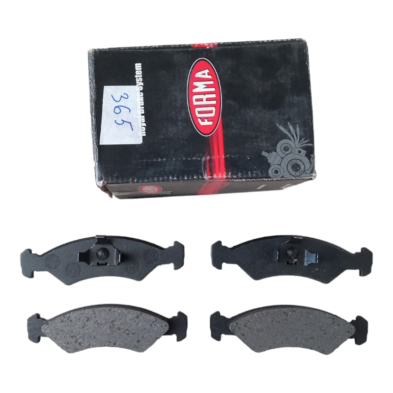 Pastiglie Freno Compatibili Per Ford Fiesta (FVD,WFVT) | Fiesta II (FBD) art.738X BIBA-RICAMBI