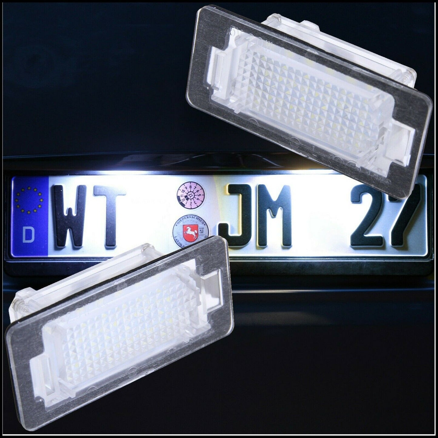 License Plate Light Bulbs LED Specific For BMW 1 Series (E82) Coupe from 2006-2013