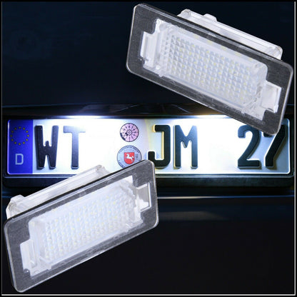 License Plate Light Bulbs LED Specific For BMW 1 Series (E82) Coupe from 2006-2013