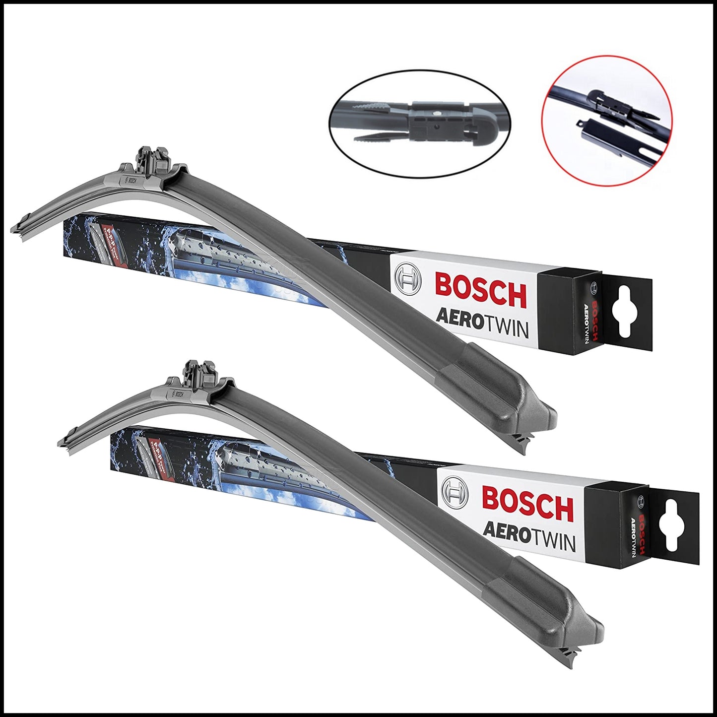 Bosch Aerotwin Windshield Wiper Blades Abarth Punto (199) from 2012&gt;