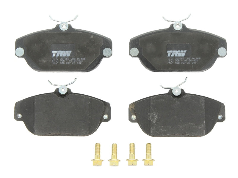 Kit 4 Pastiglie Freno Marca TRW Codice | GDB837 BIBA-RICAMBI