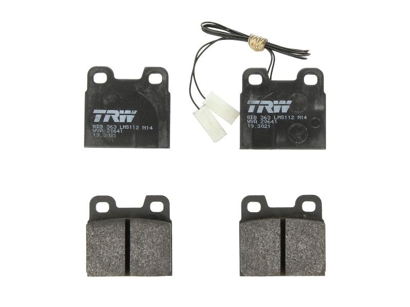 Kit 4 Pastiglie Freno Marca TRW Codice | GDB363 BIBA-RICAMBI