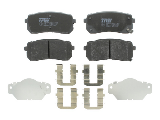 Kit 4 Pastiglie Freno Marca TRW Codice | GDB3449 BIBA-RICAMBI