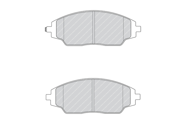 Kit 4 Pastiglie Freno Moto Marca Ferodo Codice | FDB4496 BIBA-RICAMBI