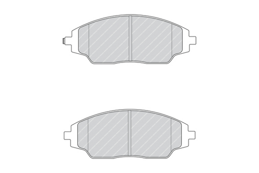 Kit 4 Pastiglie Freno Moto Marca Ferodo Codice | FDB4496 BIBA-RICAMBI