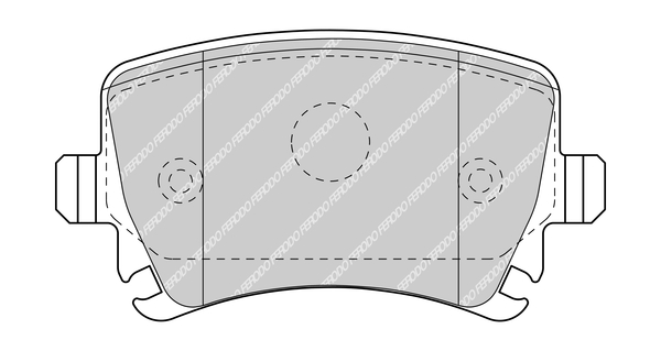 Kit 4 Pastiglie Freno Moto Marca Ferodo Codice | FDB5107 BIBA-RICAMBI