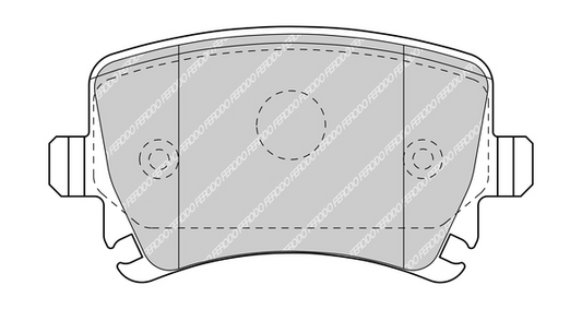 Kit 4 Pastiglie Freno Moto Marca Ferodo Codice | FDB5107 BIBA-RICAMBI