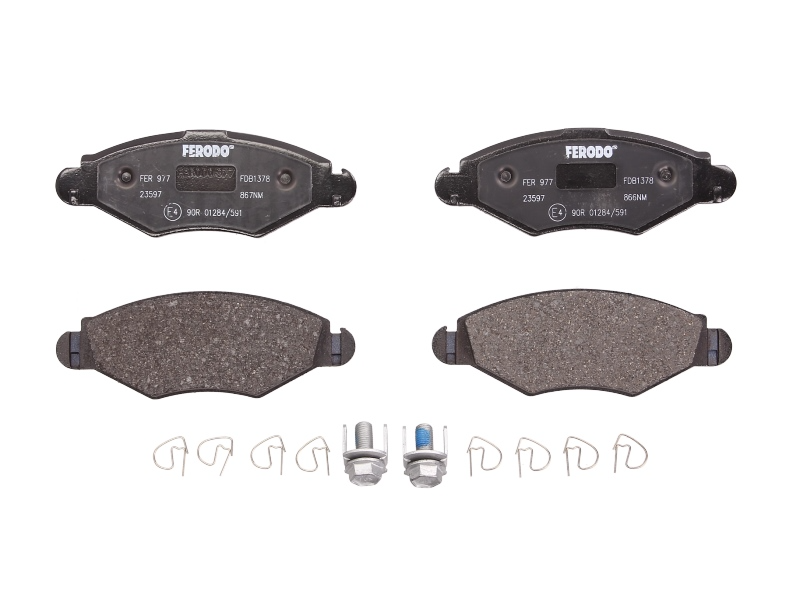 Kit 4 Pastiglie Freno Moto Marca Ferodo Codice | FDB1378 BIBA-RICAMBI