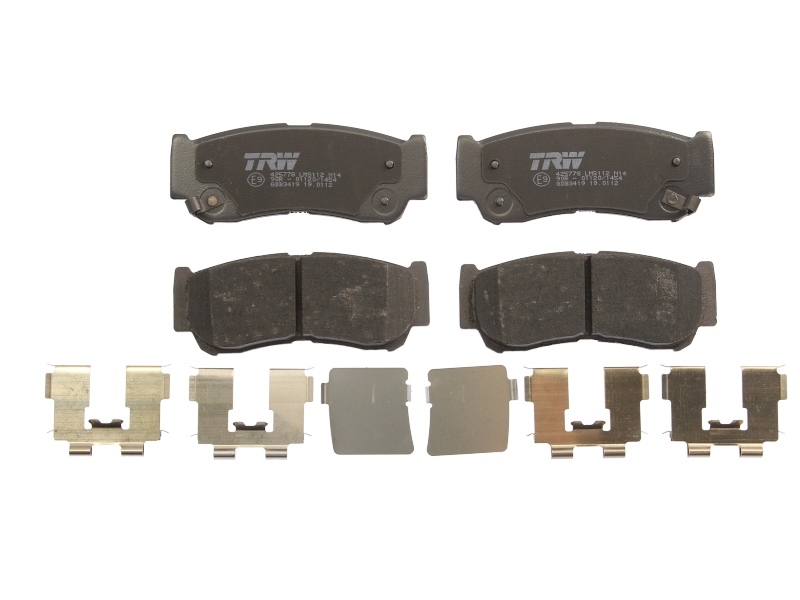 Kit 4 Pastiglie Freno Marca TRW Codice | GDB3419 BIBA-RICAMBI