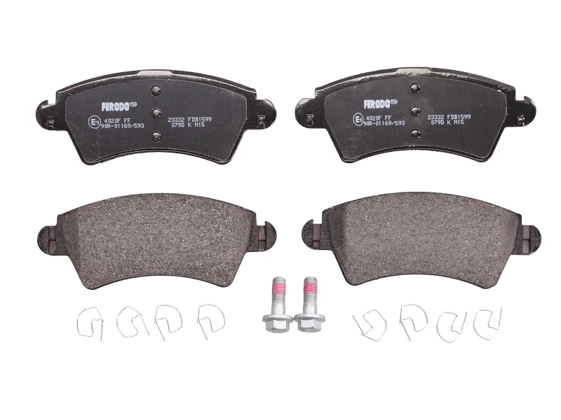 Kit 4 Pastiglie Freno Moto Marca Ferodo Codice | FDB1599 BIBA-RICAMBI