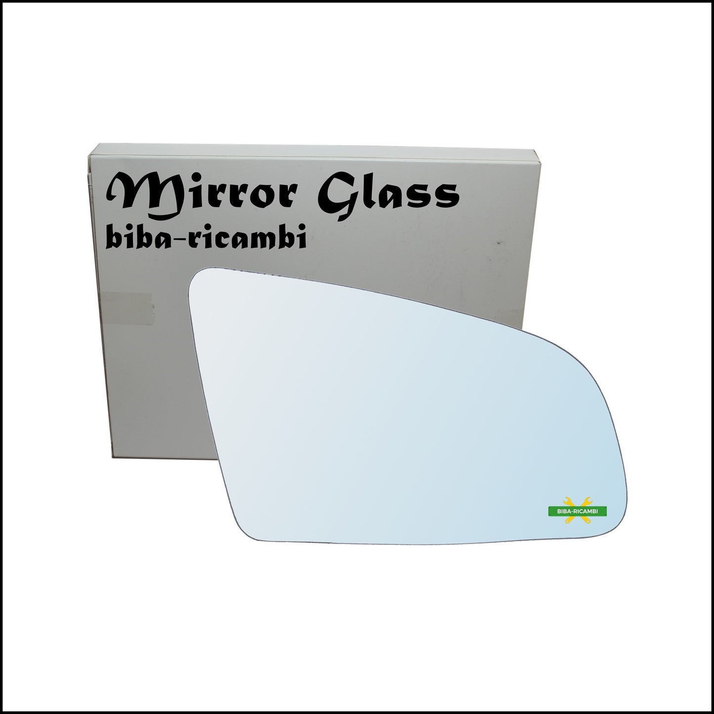 Chrome Rearview Mirror Glass Right Passenger Side For Audi A3 II (8P) only from 2003-2008