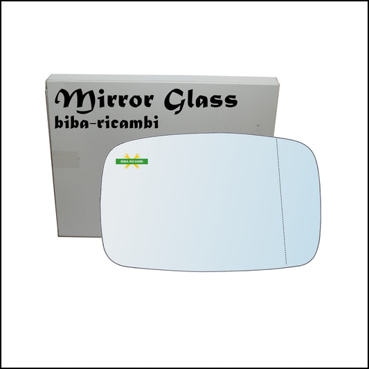 Aspherical Rearview Mirror Glass Right Passenger Side For Mazda 121 II (DB) from 1995-1997