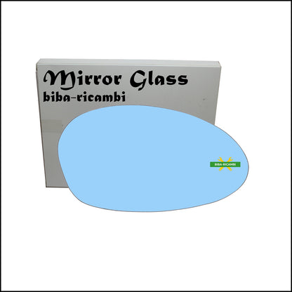 Blue Rearview Mirror Glass Right Side Passenger For BMW 1 Series (E81,E87) only from 2003-2008