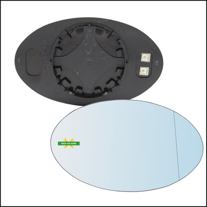 V. Aspherical Heated Mirror Plate Right Side - Passenger For Mini Cooper (R50,R52,R53) from 2001-2007