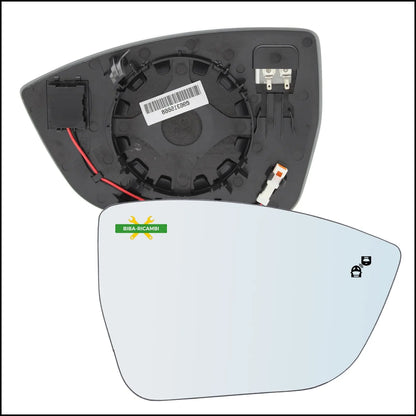 Piastra Specchio BLIND SPOT Termica Lato Dx-Passeggero Per Seat Tarraco (KN2) dal 2018&gt; BIBA-RICAMBI