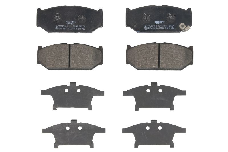 Kit 4 Pastiglie Freno Moto Marca Ferodo Codice | FDB4705 BIBA-RICAMBI