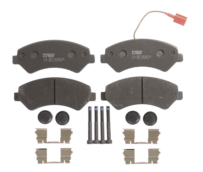 Kit 4 Pastiglie Freno Marca TRW Codice | GDB1703 BIBA-RICAMBI