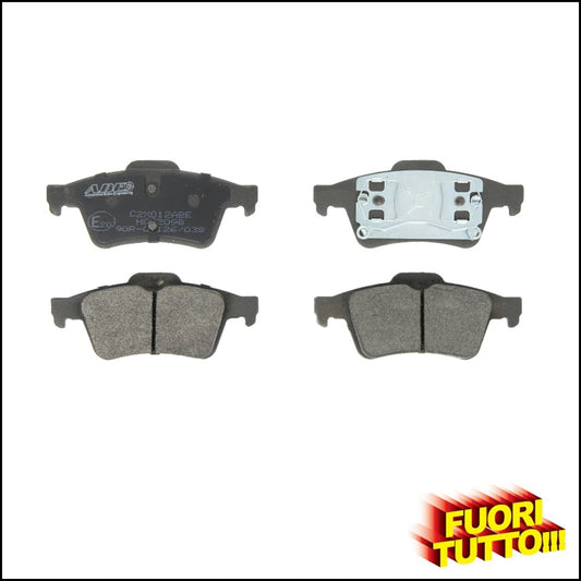 Kit 4 Rear Brake Pads art.1766