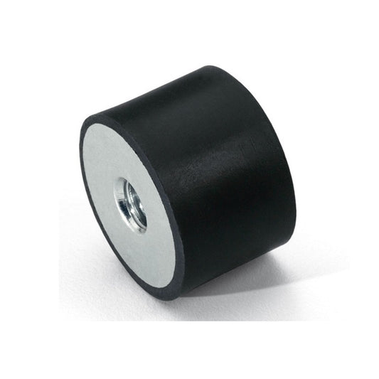 Cylindrical Rubber Anti-Vibration Mount Female-Female | 15x15 | M4