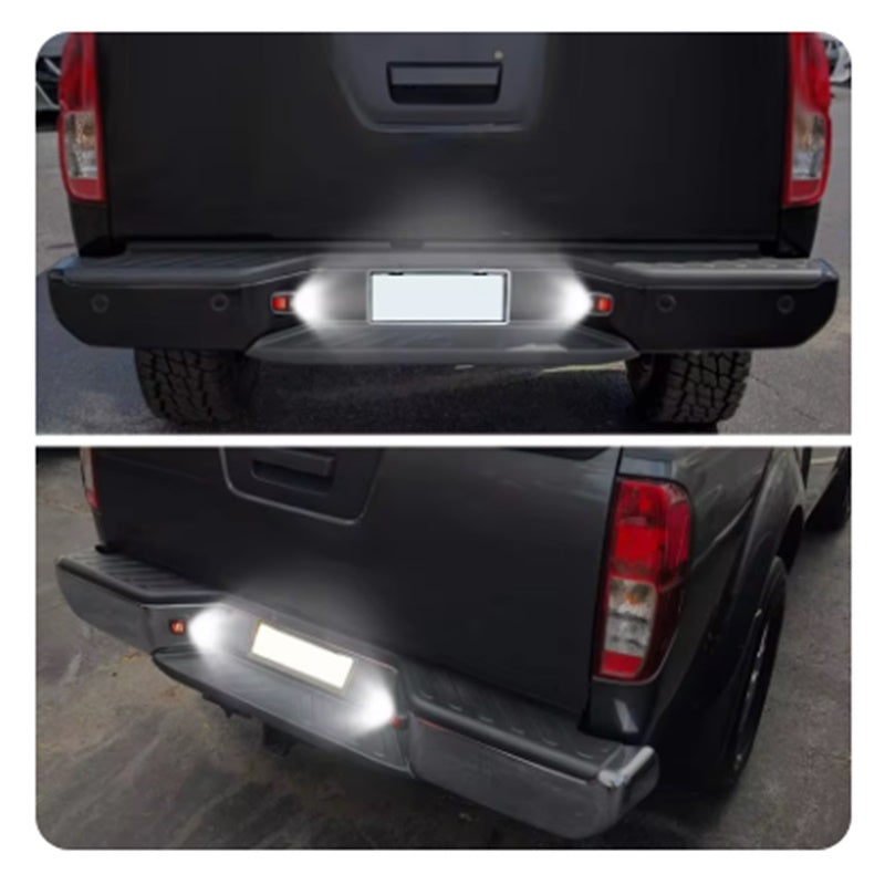 Luci Targa Led Placchette Plafoniere Specifiche Per Nissan Navara dal 2005> BIBA-RICAMBI