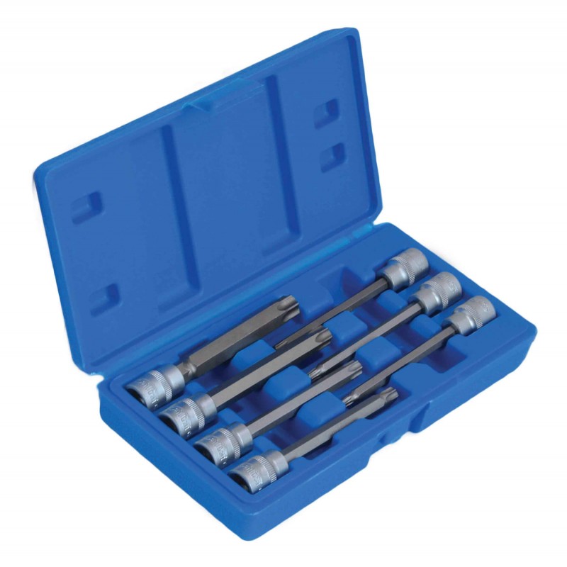 A. SET 7 PEZZI, BUSSOLE MASCHIO TORX | LUNGHEZZA 110 MM BIBA-RICAMBI