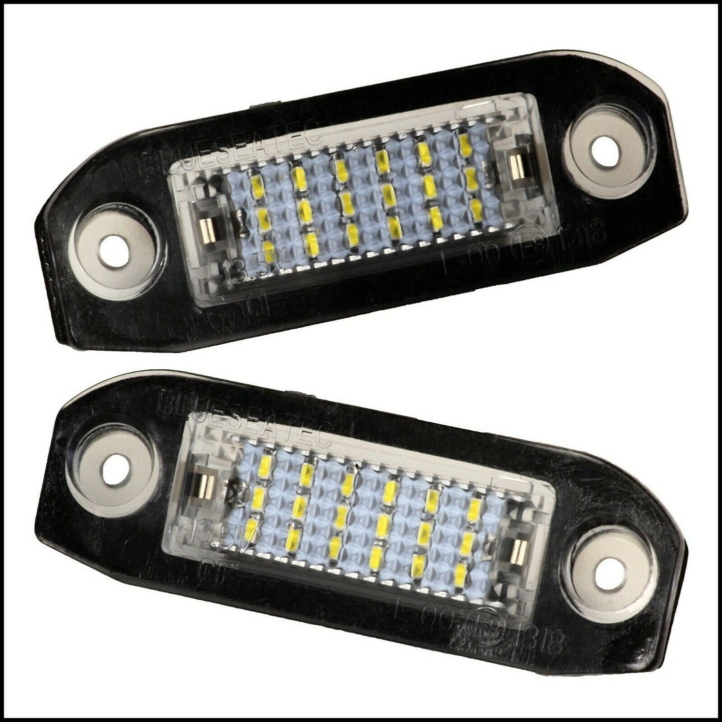 License Plate Light Bulbs Led Specific For Volvo C70 II Cabrio from 2006-2013