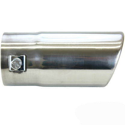 Terminale Scarico Rotondo Inox art.3244 BIBA-RICAMBI