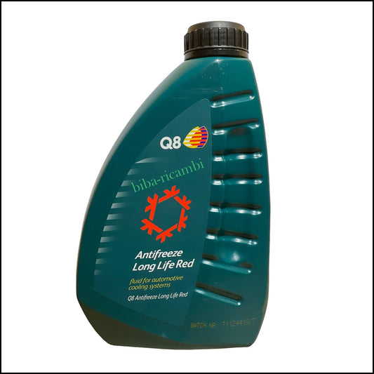 X. Antigelo Puro Concentrato Q8 Antifreeze Colore Red Rosso (1000ml)